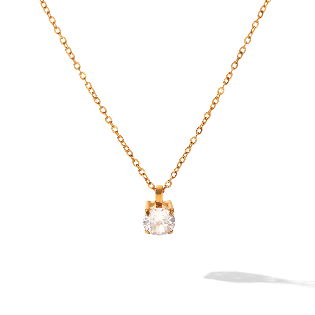 The Classic Solitaire Pendant