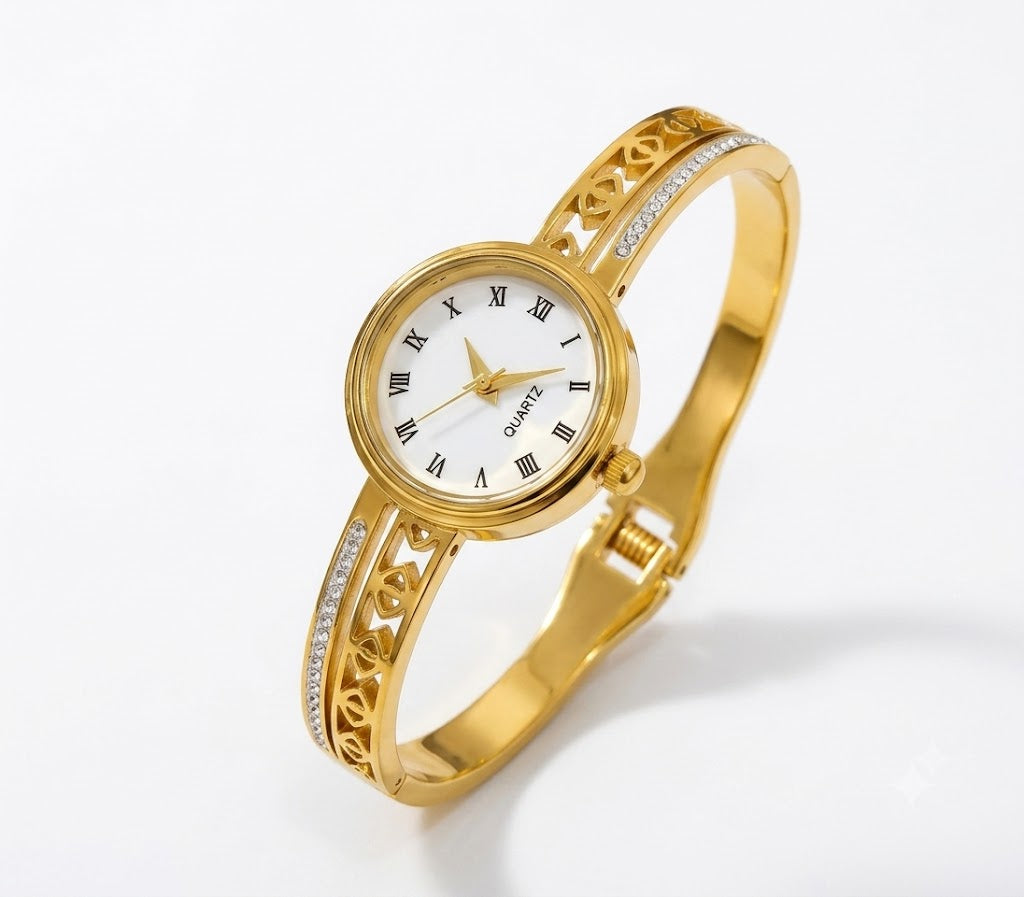 The Sparkle Studded Watch-Bracelet