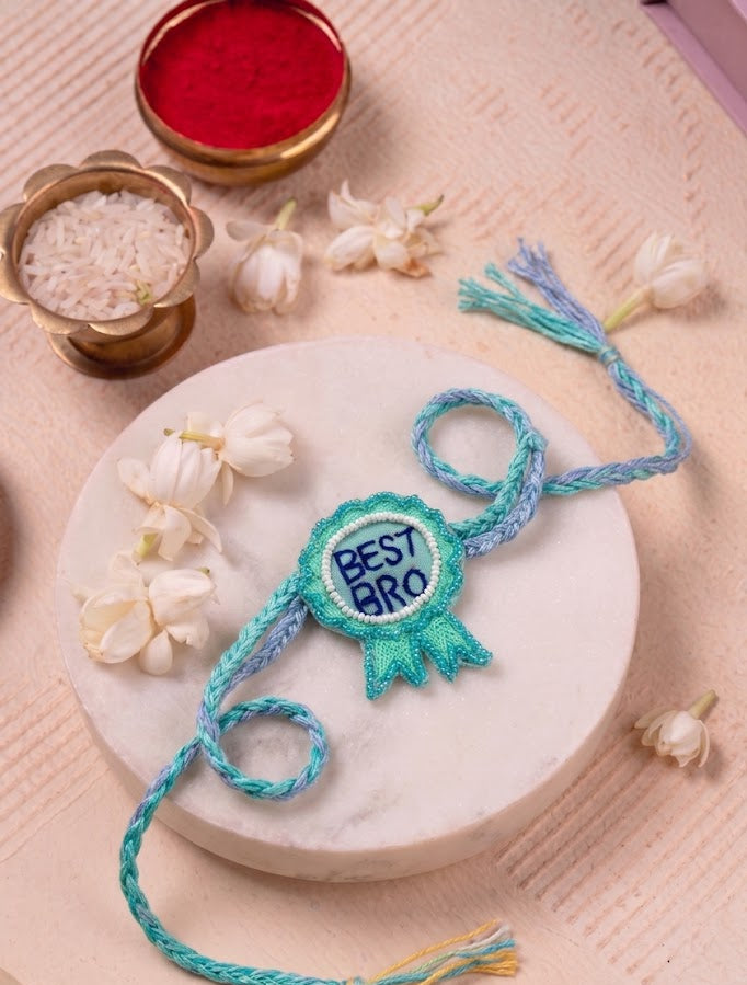 Handmade “BEST BRO” Tassel Rakhi