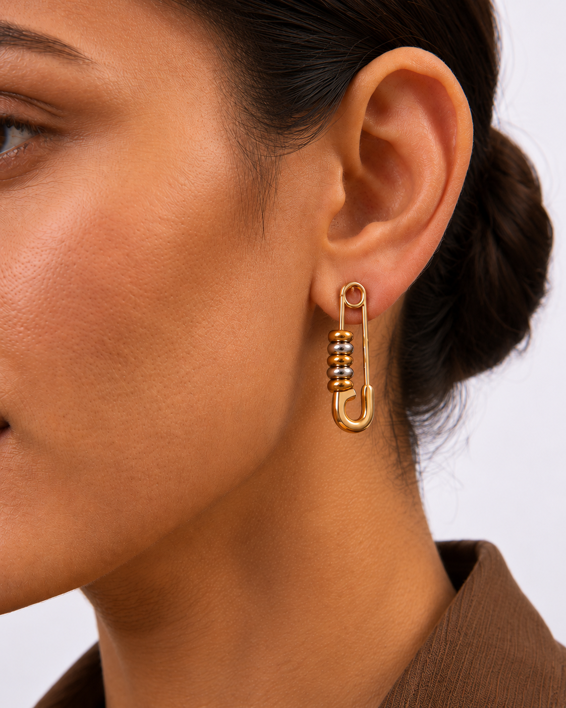 Safety Pin Earrings