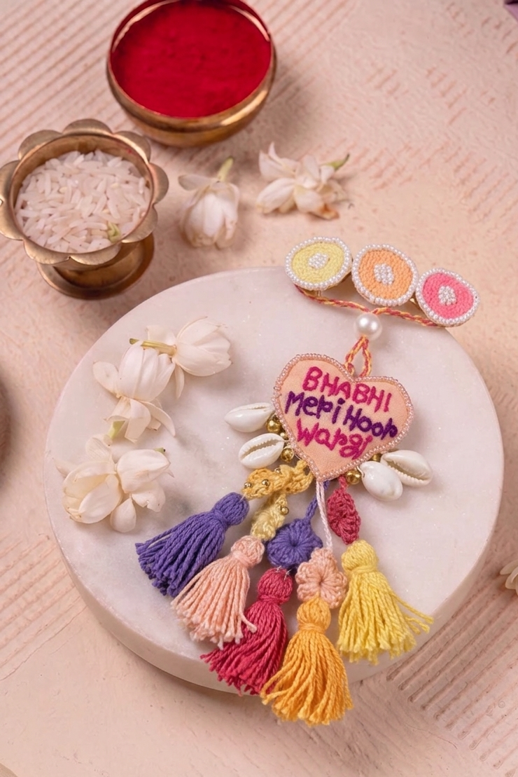 Hanmade “Bhabhi Meri Hoor Wargi” Lumba Rakhi